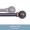 Kenney Mfg Kenney Chelsea 5/8" Standard Decorative Window Curtain Rod, 28-48", Oil Rubbed Bronze KN71700V1 - alternate 3